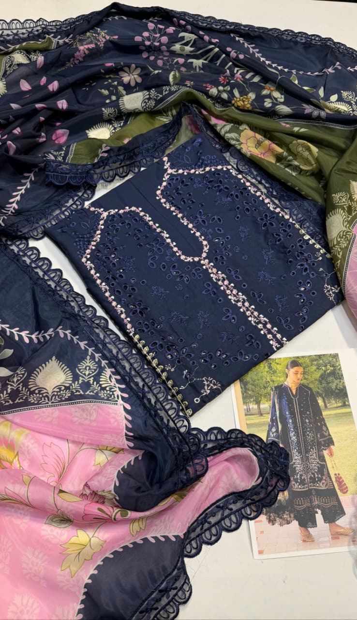 SUFFUSE ENA 3pc Unstitched