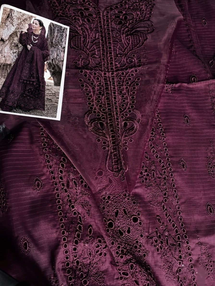 QALAMKAR SAHIL KINARE FP 05 3pc Unstitched