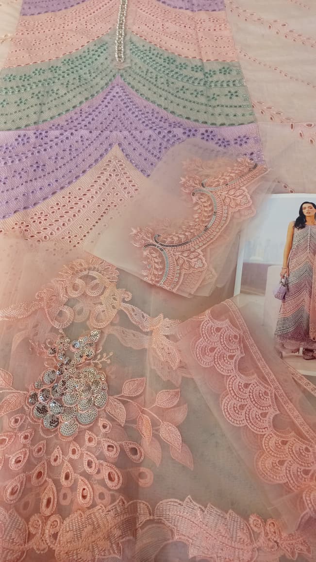 MARIA.B MB 2612-B 3pc Unstitched