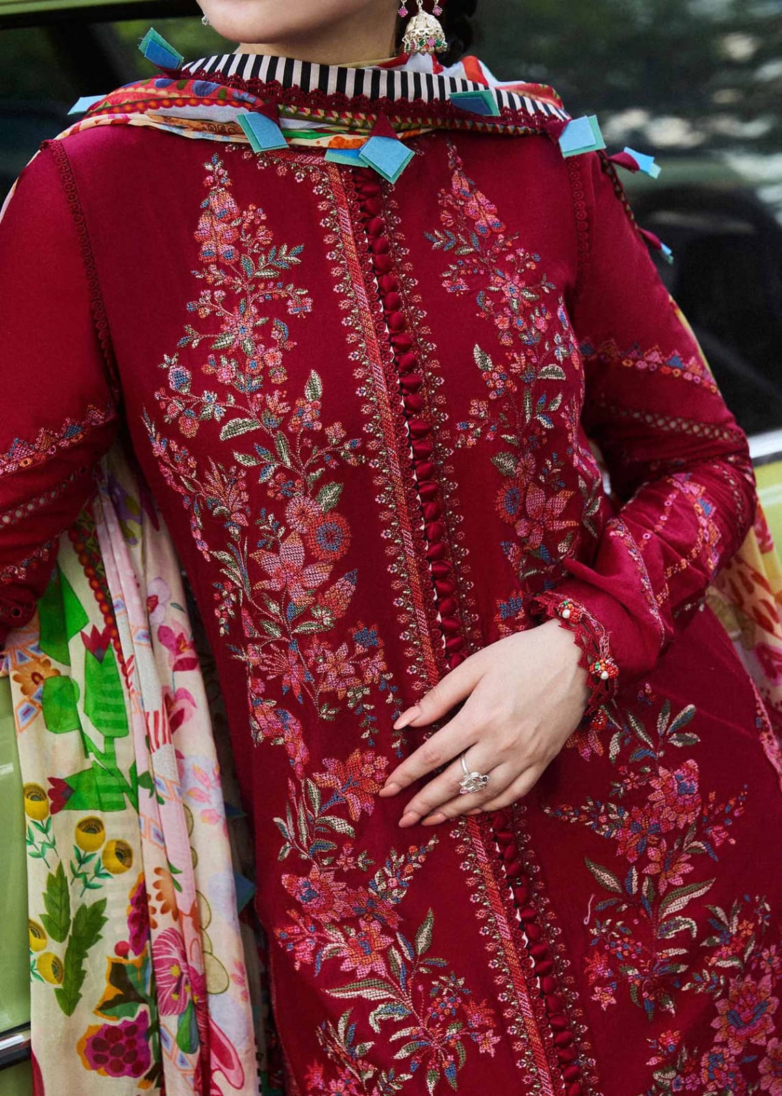 HUSSAIN REHAR BLOOM 3p Unstitched