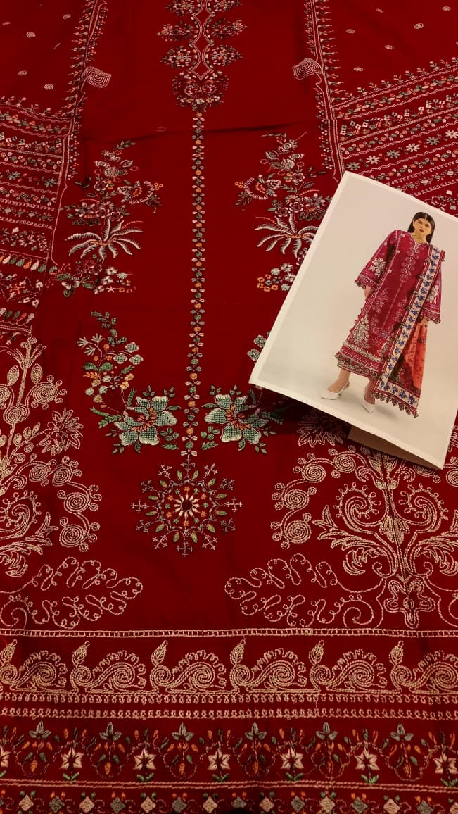 HUSSAIN REHAR CHASHM E BAHR 3pc Unstitched