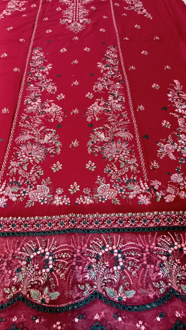 HUSSAIN REHAR PEAAR 3pc Unstitched