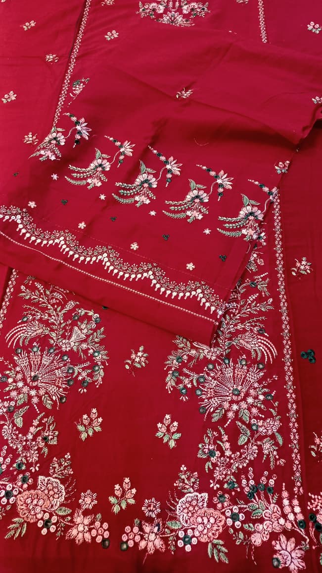 HUSSAIN REHAR PEAAR 3pc Unstitched