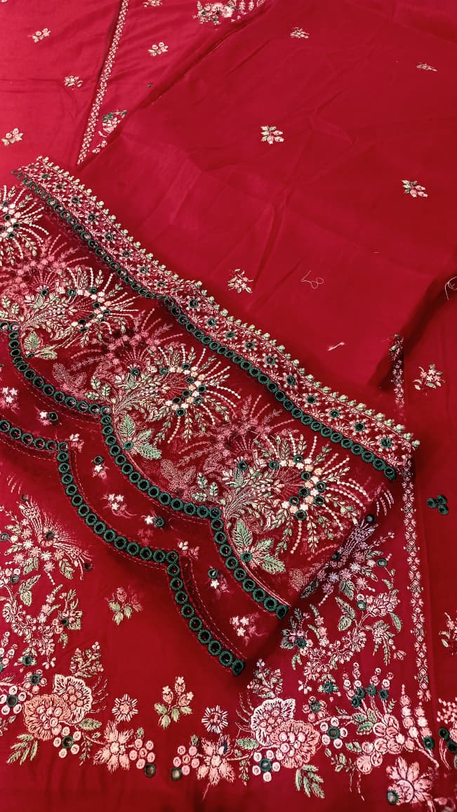 HUSSAIN REHAR PEAAR 3pc Unstitched