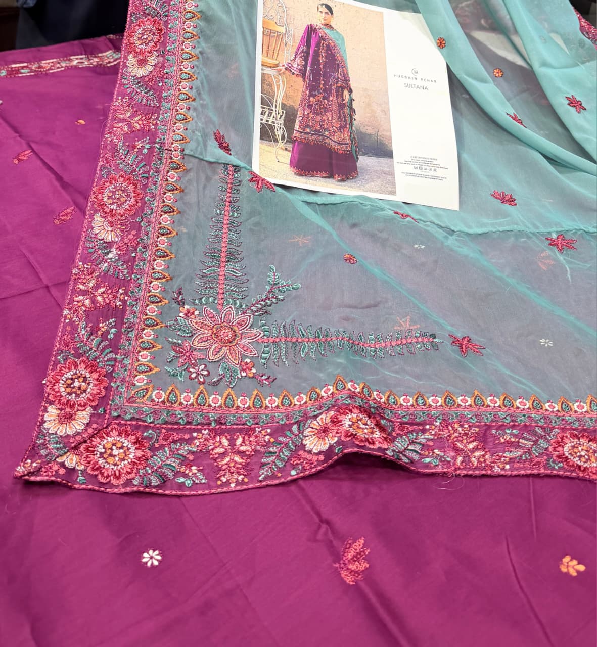 HUSSAIN REHAR SULTANA 3pc Unstitched
