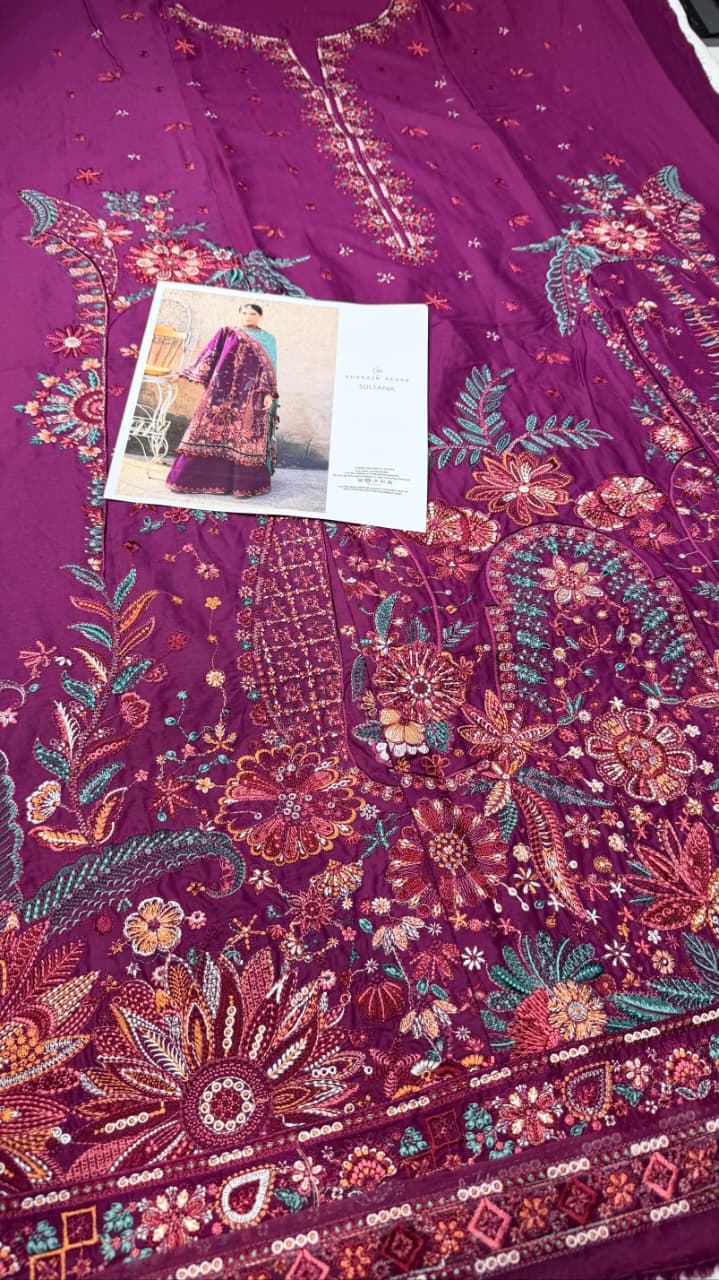 HUSSAIN REHAR SULTANA 3pc Unstitched