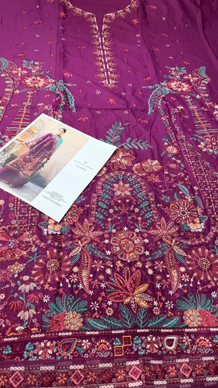 HUSSAIN REHAR SULTANA 3pc Unstitched