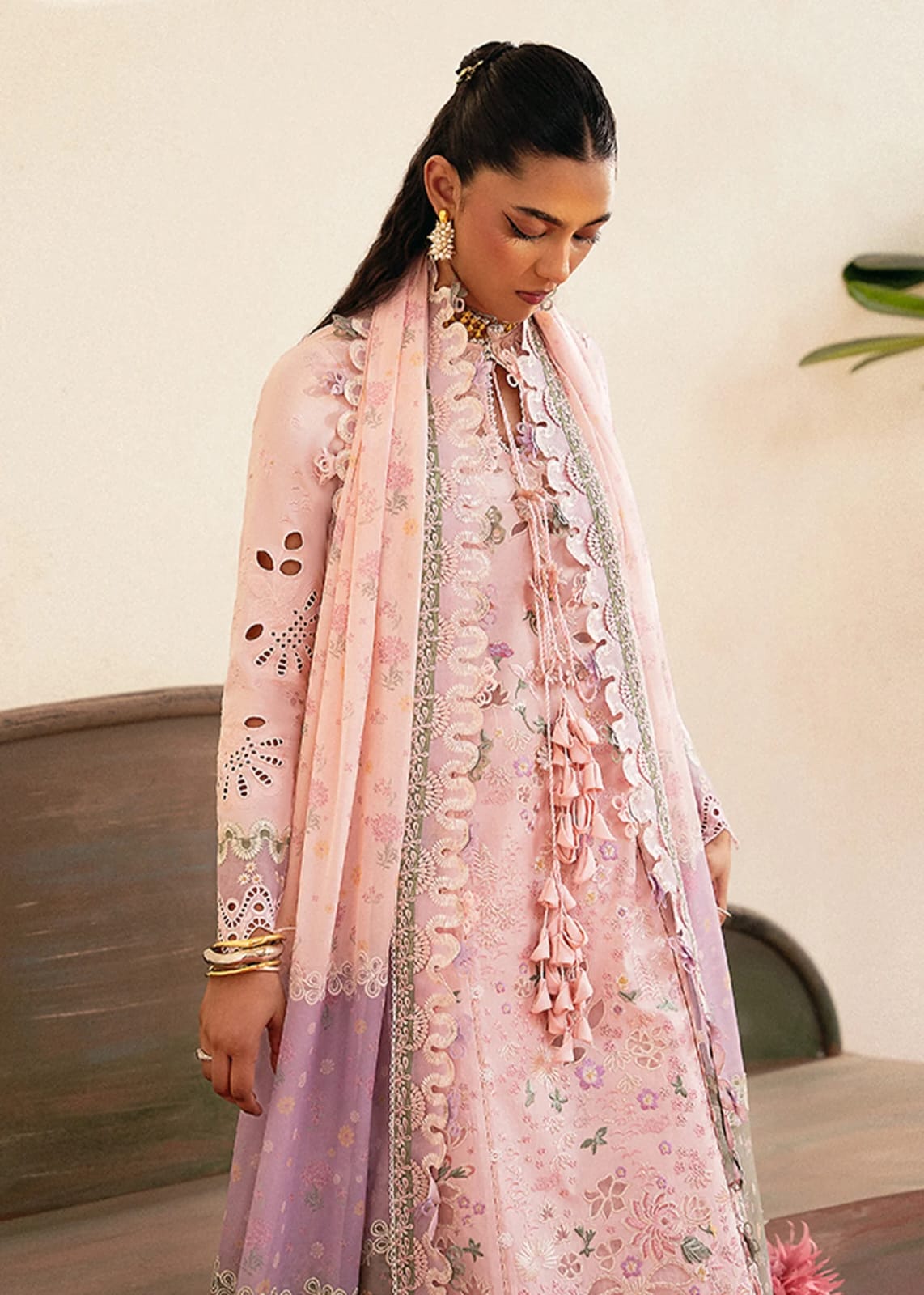 SUFFUSE LEENA 3pc Unstitched