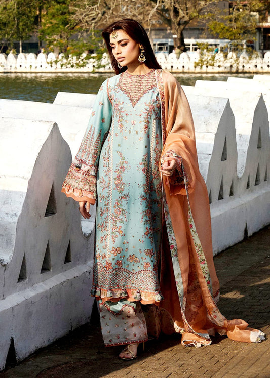 HUSSAIN REHAR MALIBU 3pc Unstitched