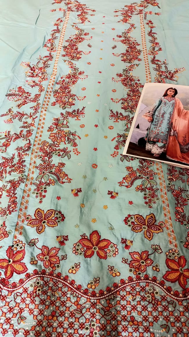 HUSSAIN REHAR MALIBU 3pc Unstitched