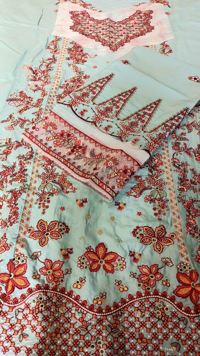 HUSSAIN REHAR MALIBU 3pc Unstitched