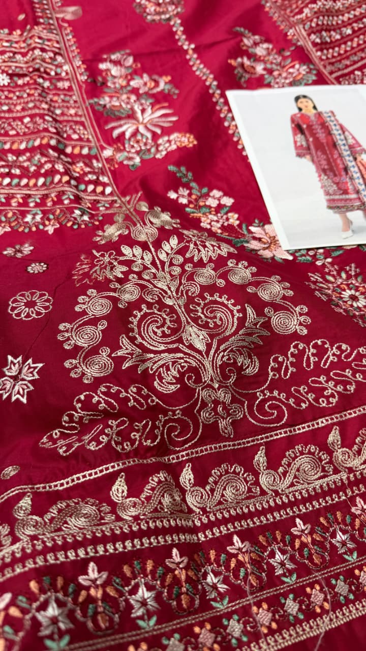 HUSSAIN REHAR CHASHM E BAHR 3pc Unstitched