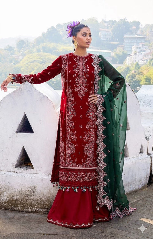 HUSSAIN REHAR PEAAR 3pc Unstitched