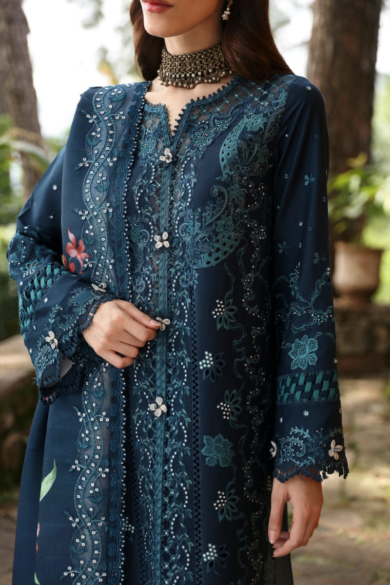 QALAMKAR TULIP LM-10 3pc Unstitched