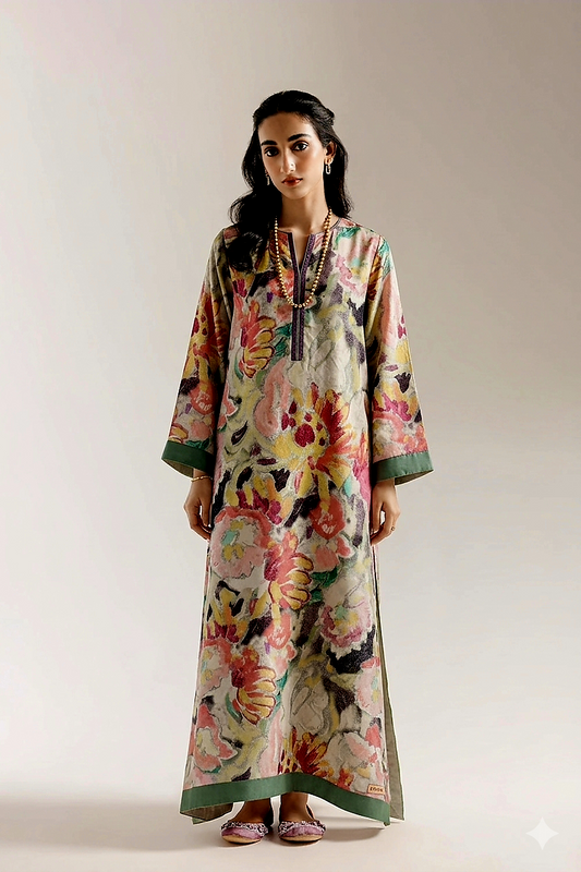 Ethnc Printed 2pc Unstitched