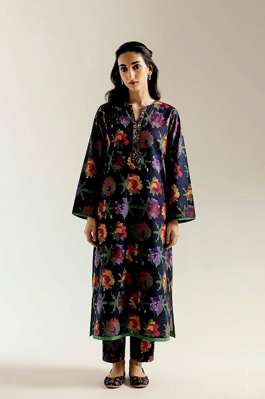 Ethnc Printed 2pc Unstitched