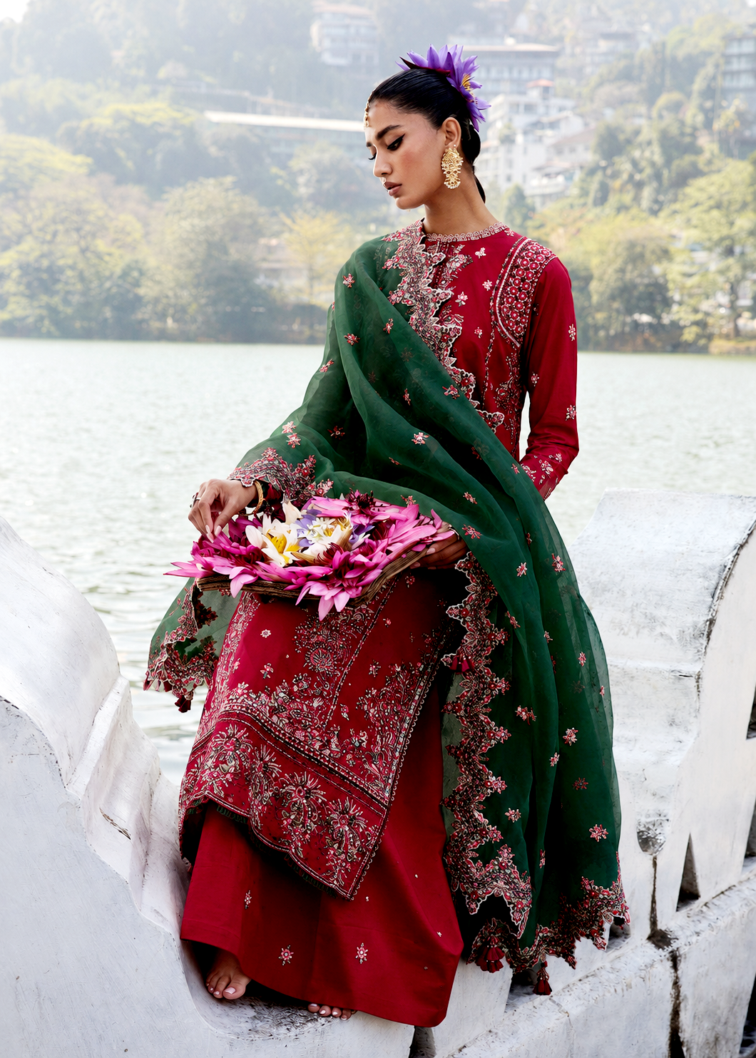 HUSSAIN REHAR PEAAR 3pc Stitched