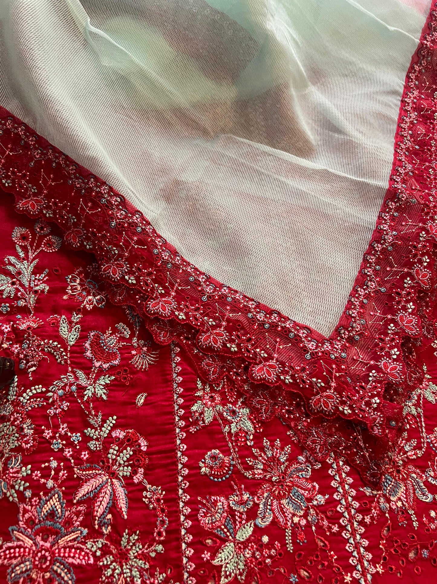 HUSSAIN REHAR MAHOGANY 3pc Unstitched