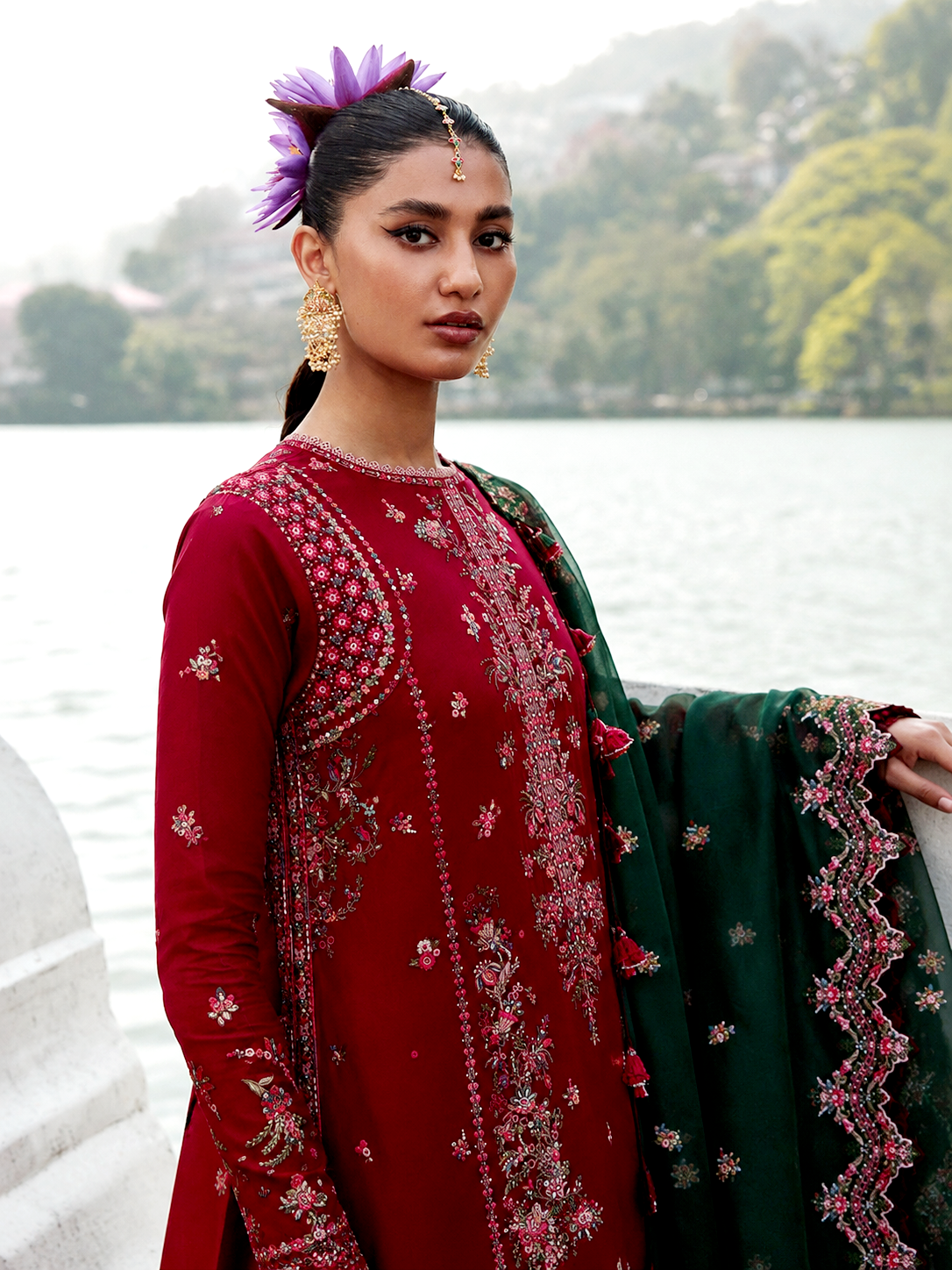 HUSSAIN REHAR PEAAR 3pc Stitched