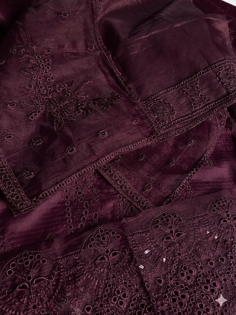 QALAMKAR SAHIL KINARE FP 05 3pc Unstitched