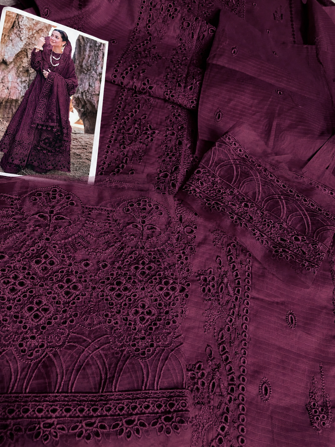 QALAMKAR SAHIL KINARE FP 05 3pc Unstitched