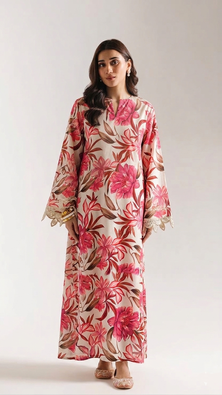 Ethnc Printed 2pc Unstitched